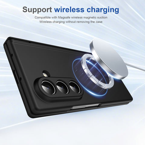 Samsung Fold 7/6/5/4/3 hinge case with full-coverage magnetic phone case LEKCASE