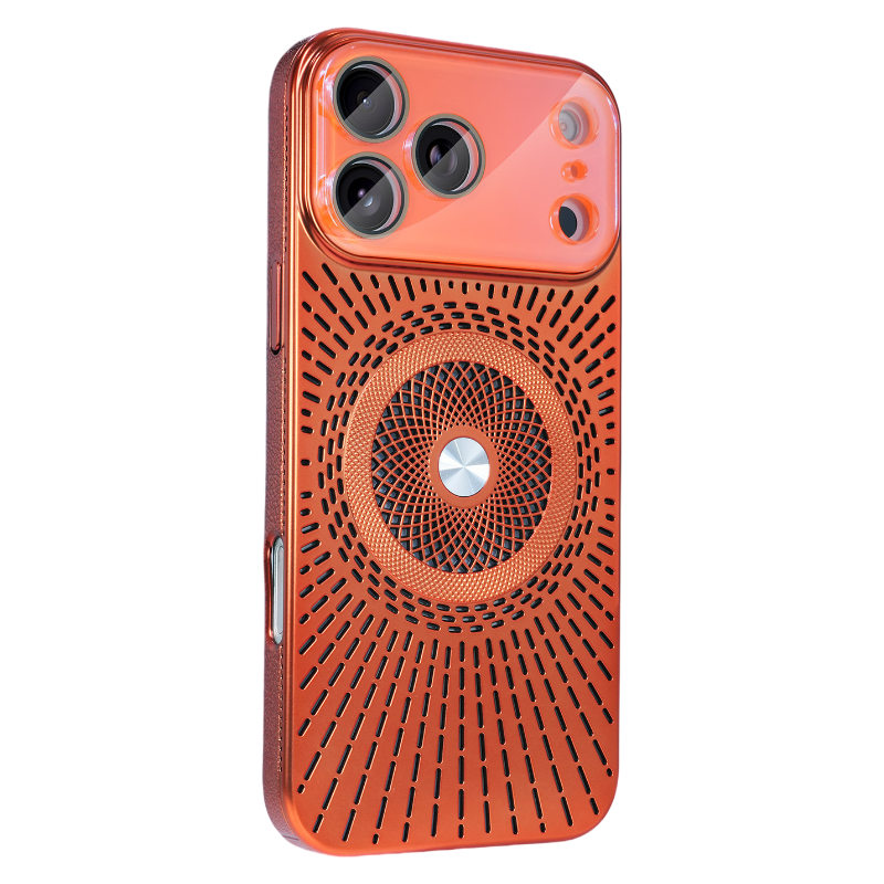 Hollow Out Heat Dissipation Magnetic Phone Case LEKCASE