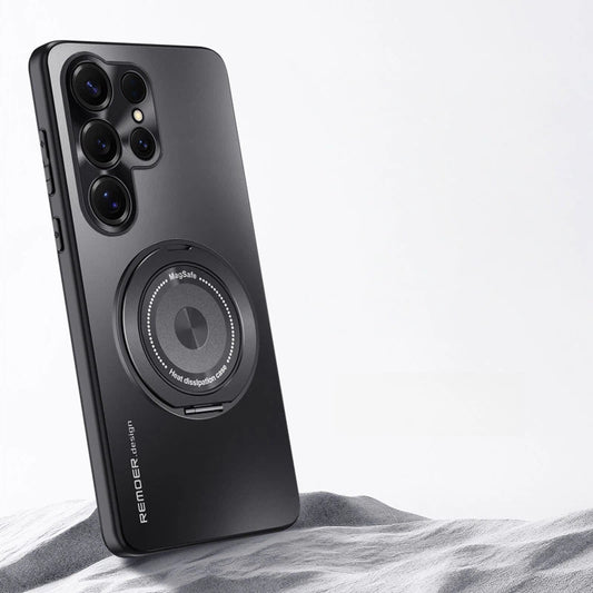 Samsung S26 Ultra Rotating Stand Magnetic Wireless Charging Phone Case LEKCASE