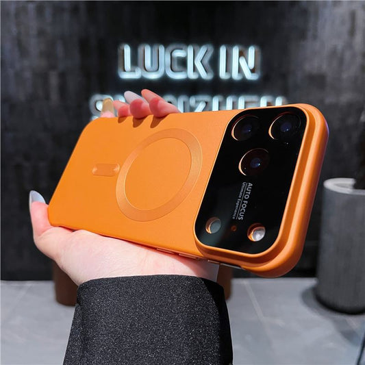 German Metallic Paint Frameless Magnetic Phone Case for iPhone 17/16/15/14 Series LEKCASE