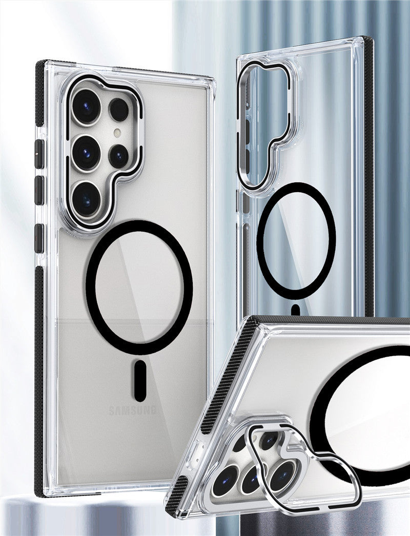 Samsung S26 Ultra Lens Cover Stand Phone Case LEKCASE