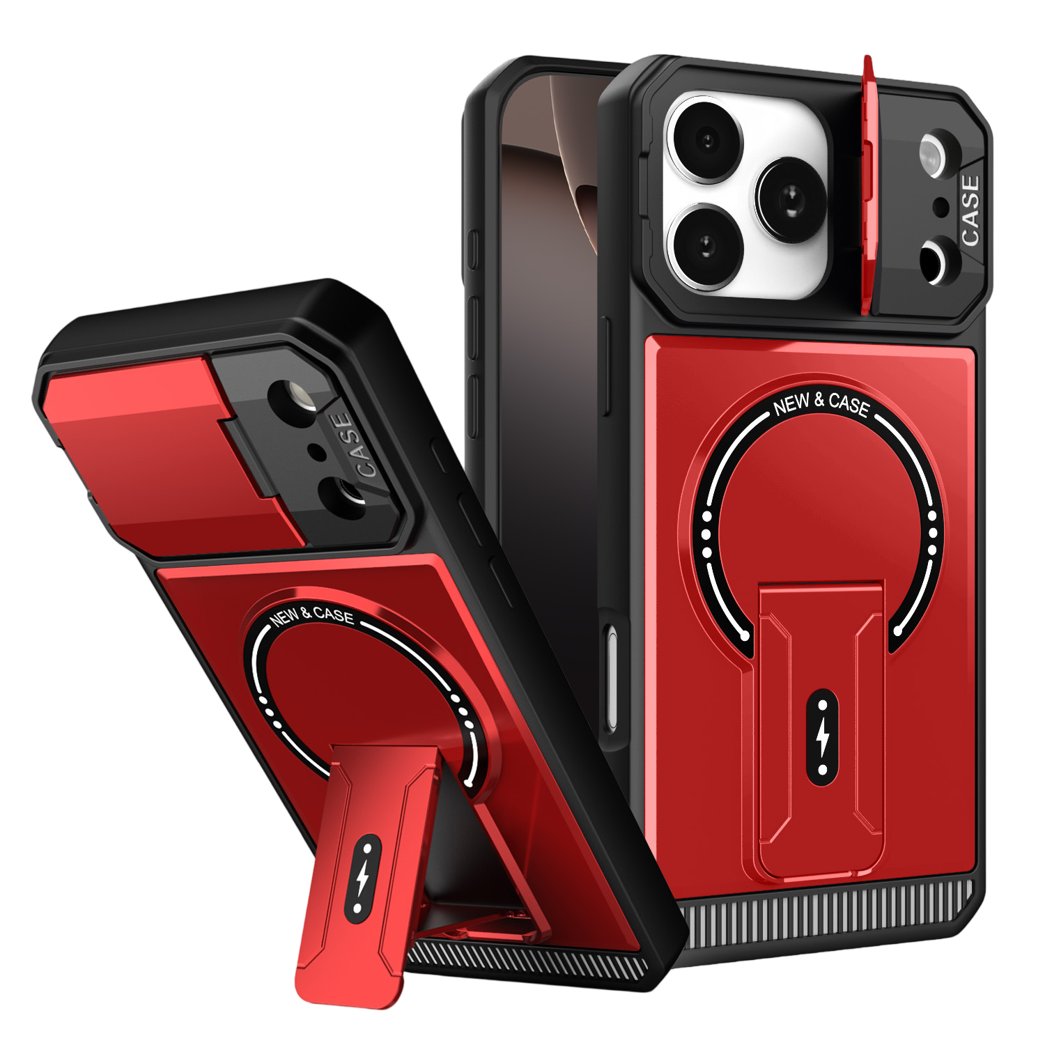 Mecha Magnetic Bracket Anti-fall Protective Cover LEKCASE