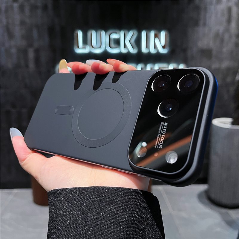 German Metallic Paint Frameless Magnetic Phone Case for iPhone 17/16/15/14 Series LEKCASE