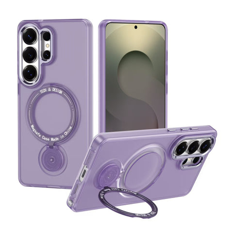 Samsung Galaxy S26 Series Magnetic Case with 360° Rotating Stand LEKCASE