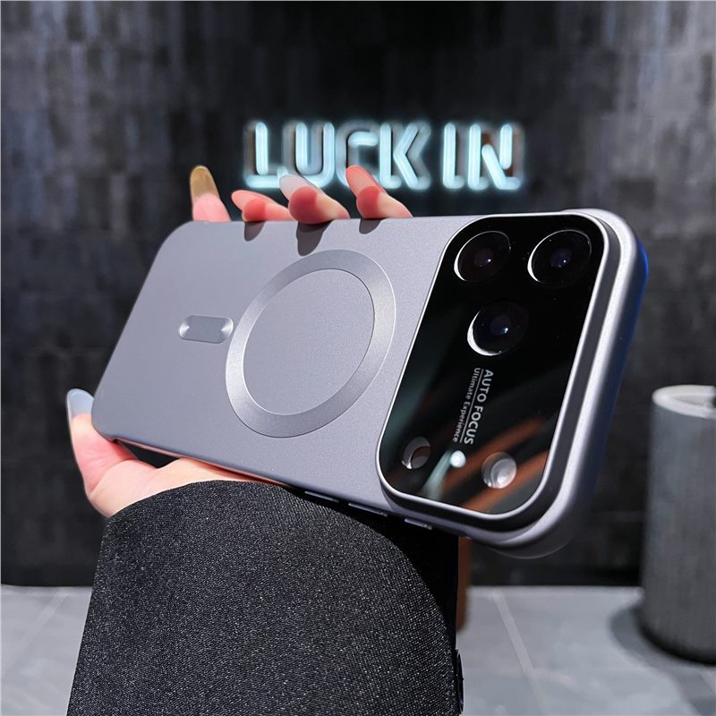 German Metallic Paint Frameless Magnetic Phone Case for iPhone 17/16/15/14 Series LEKCASE