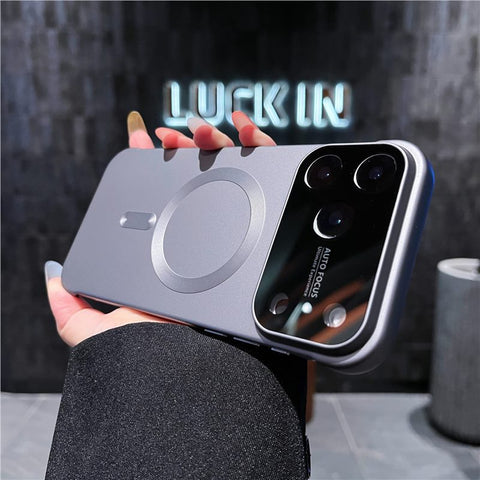 German Metallic Paint Frameless Magnetic Phone Case for iPhone 17/16/15/14 Series LEKCASE
