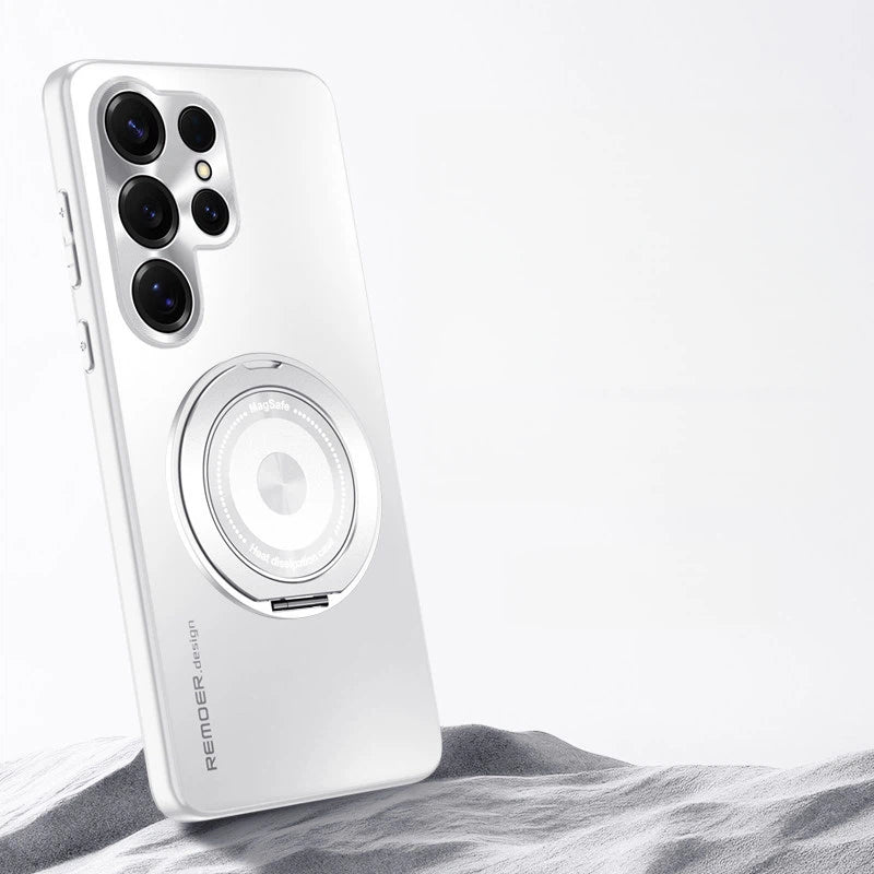 Samsung S26 Ultra Rotating Stand Magnetic Wireless Charging Phone Case LEKCASE