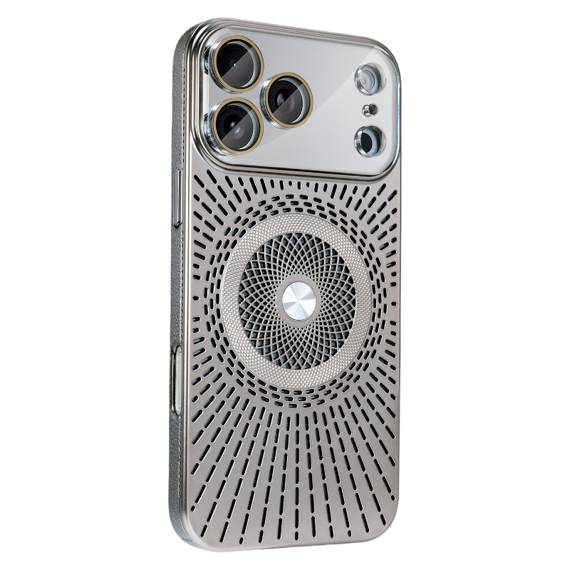 Hollow Out Heat Dissipation Magnetic Phone Case LEKCASE