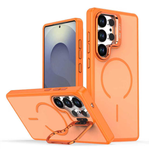 Two-Tone Soft-Touch Magnetic Phone Case with Lens Stand（副本） LEKCASE