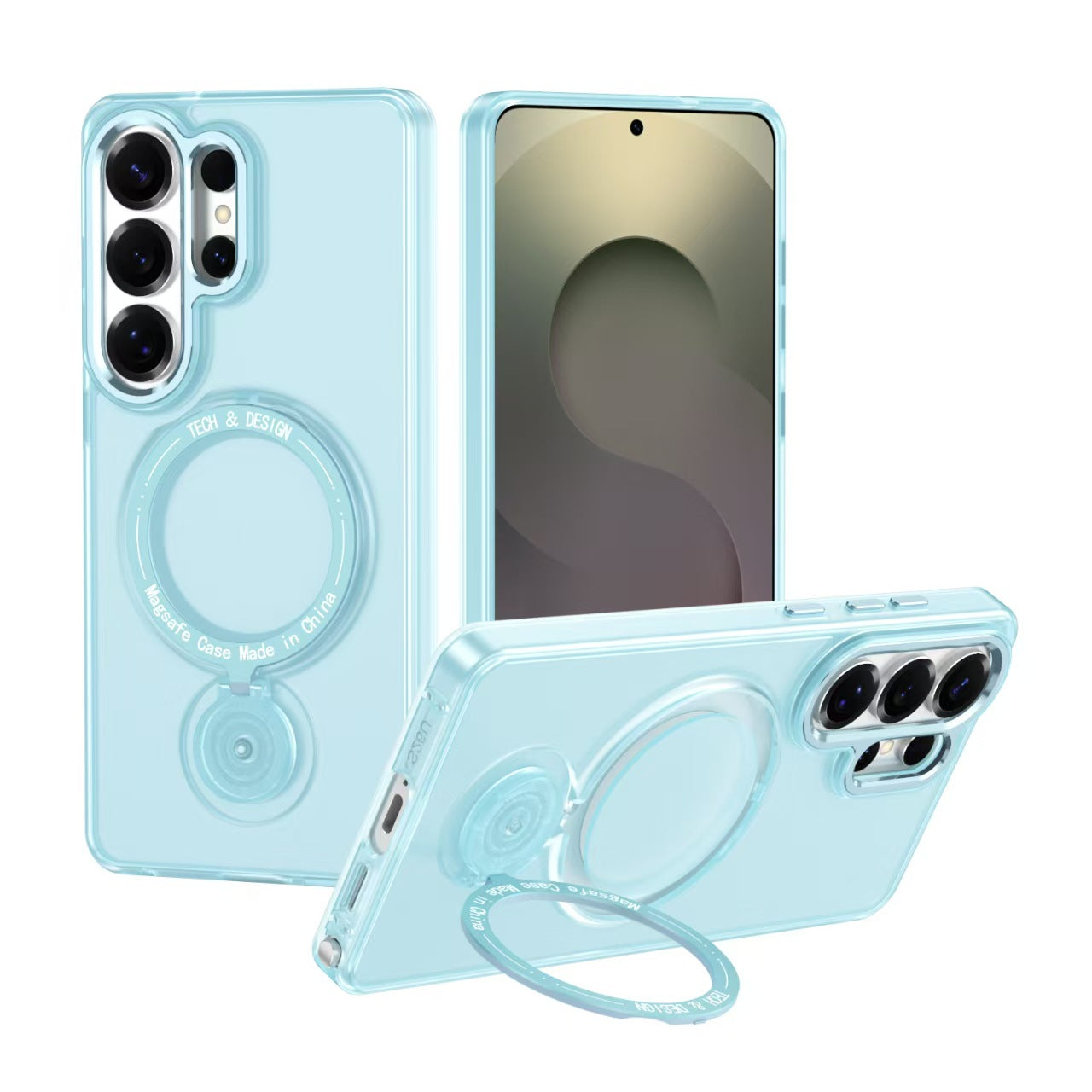 Samsung Galaxy S26 Series Magnetic Case with 360° Rotating Stand LEKCASE