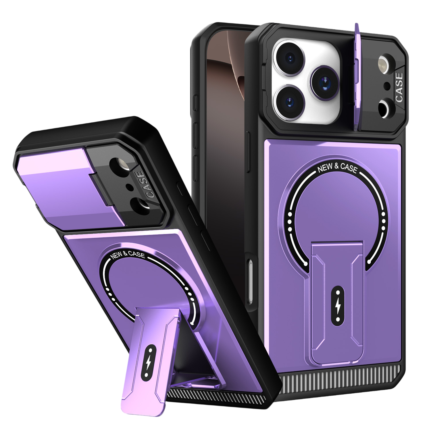 Mecha Magnetic Bracket Anti-fall Protective Cover LEKCASE