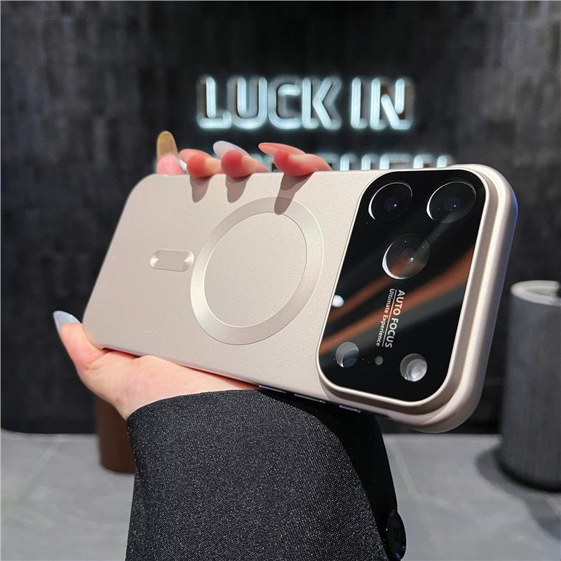 German Metallic Paint Frameless Magnetic Phone Case for iPhone 17/16/15/14 Series LEKCASE