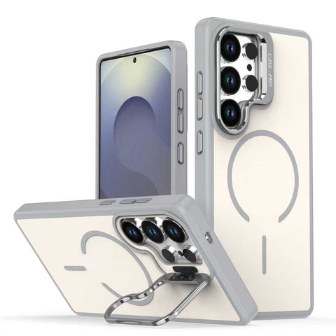 Two-Tone Soft-Touch Magnetic Phone Case with Lens Stand（副本） LEKCASE