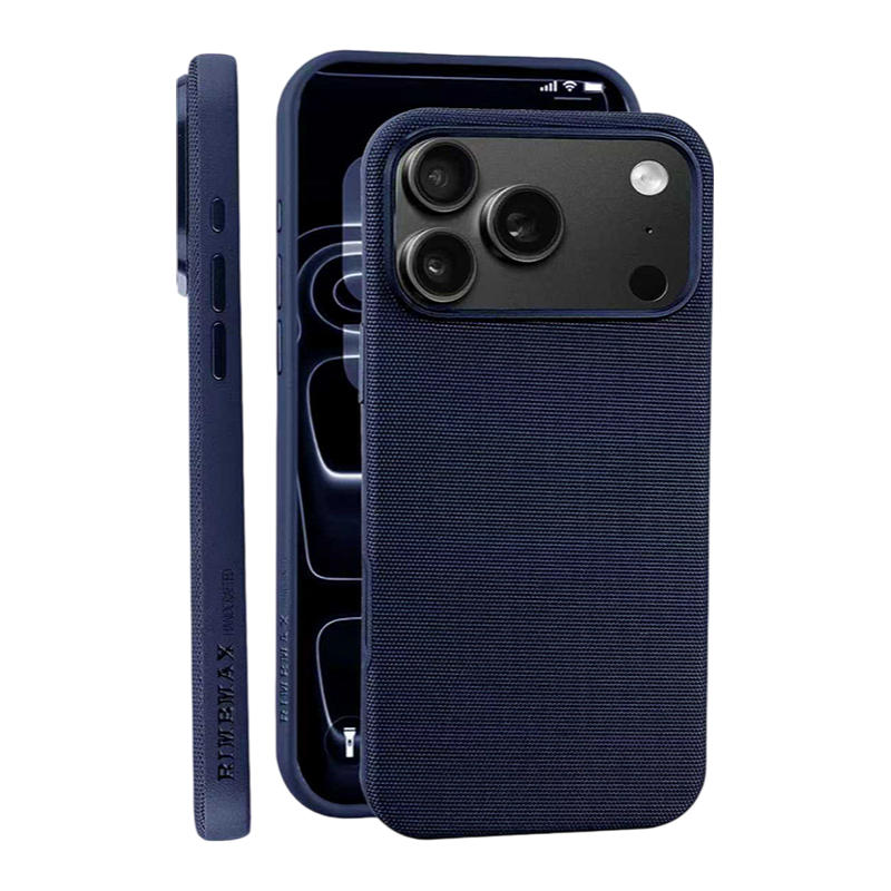 MagSafe Tech Fabric Protection Case for iPhone 17 Pro Max – Wireless Charging Compatibility LEKCASE
