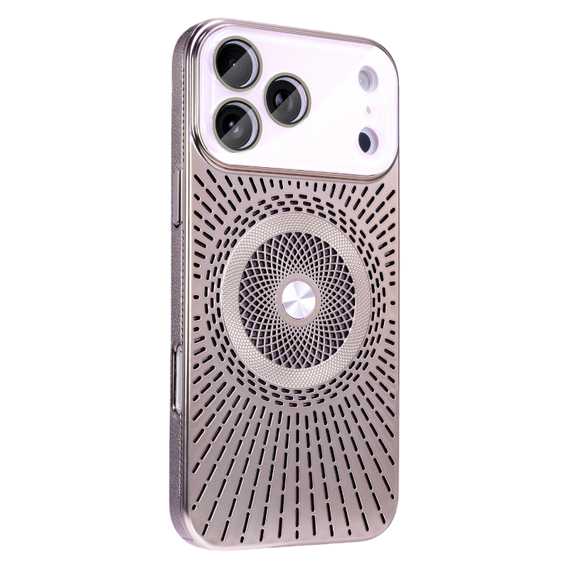Hollow Out Heat Dissipation Magnetic Phone Case LEKCASE