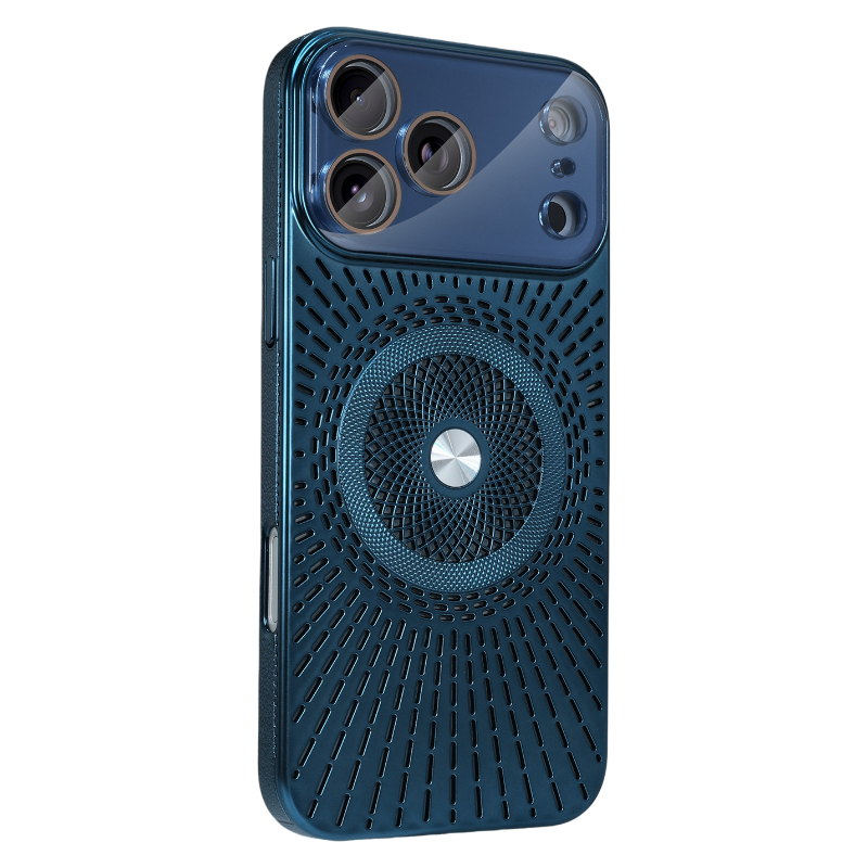 Hollow Out Heat Dissipation Magnetic Phone Case LEKCASE