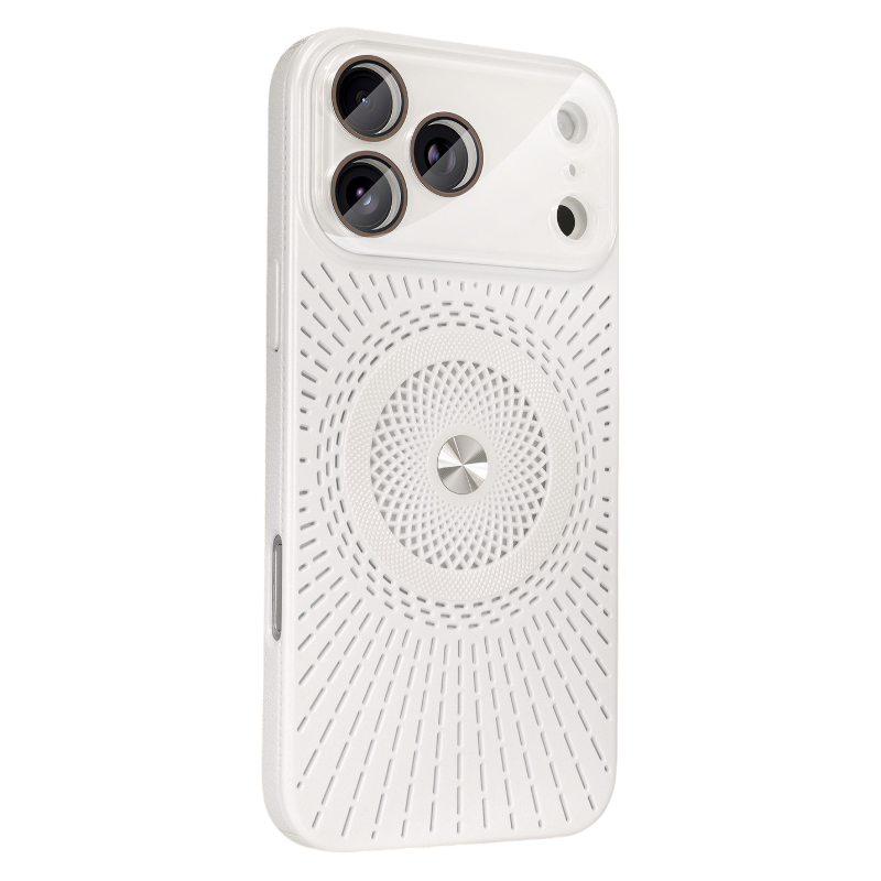 Hollow Out Heat Dissipation Magnetic Phone Case LEKCASE