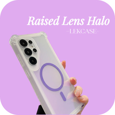 LEKCASE | Gradient Magnetic Space Shell With Four-corner Anti-drop