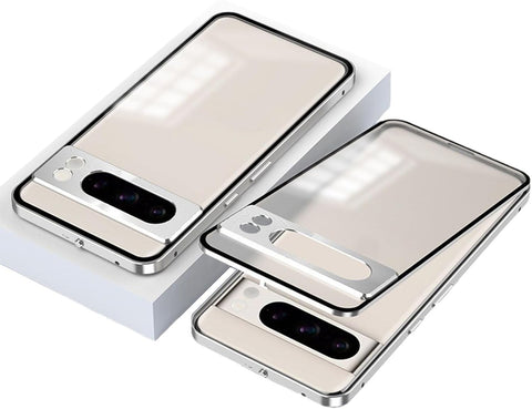 ♻️Snap-on Aluminum Alloy Magnetic Frosted Phone Case