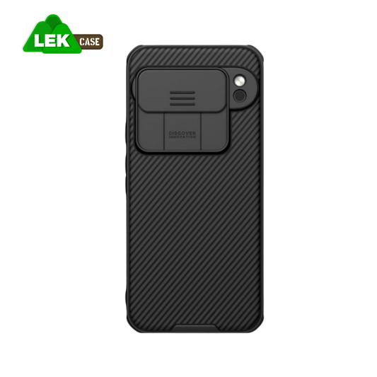 ♻️Black mirror phone case lens push window slide cover protective cover