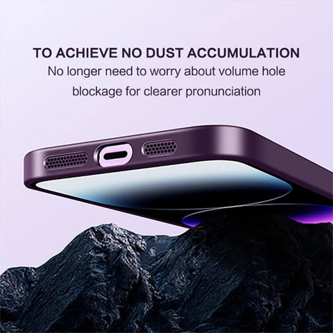 Large window phone case leak label magnetic bracket for iPhone 15promax case 
