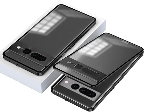 ♻️Snap-on Aluminum Alloy Magnetic Frosted Phone Case
