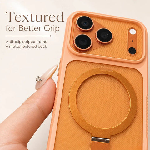 Frosted Magnetic Stand Phone Case LEKCASE